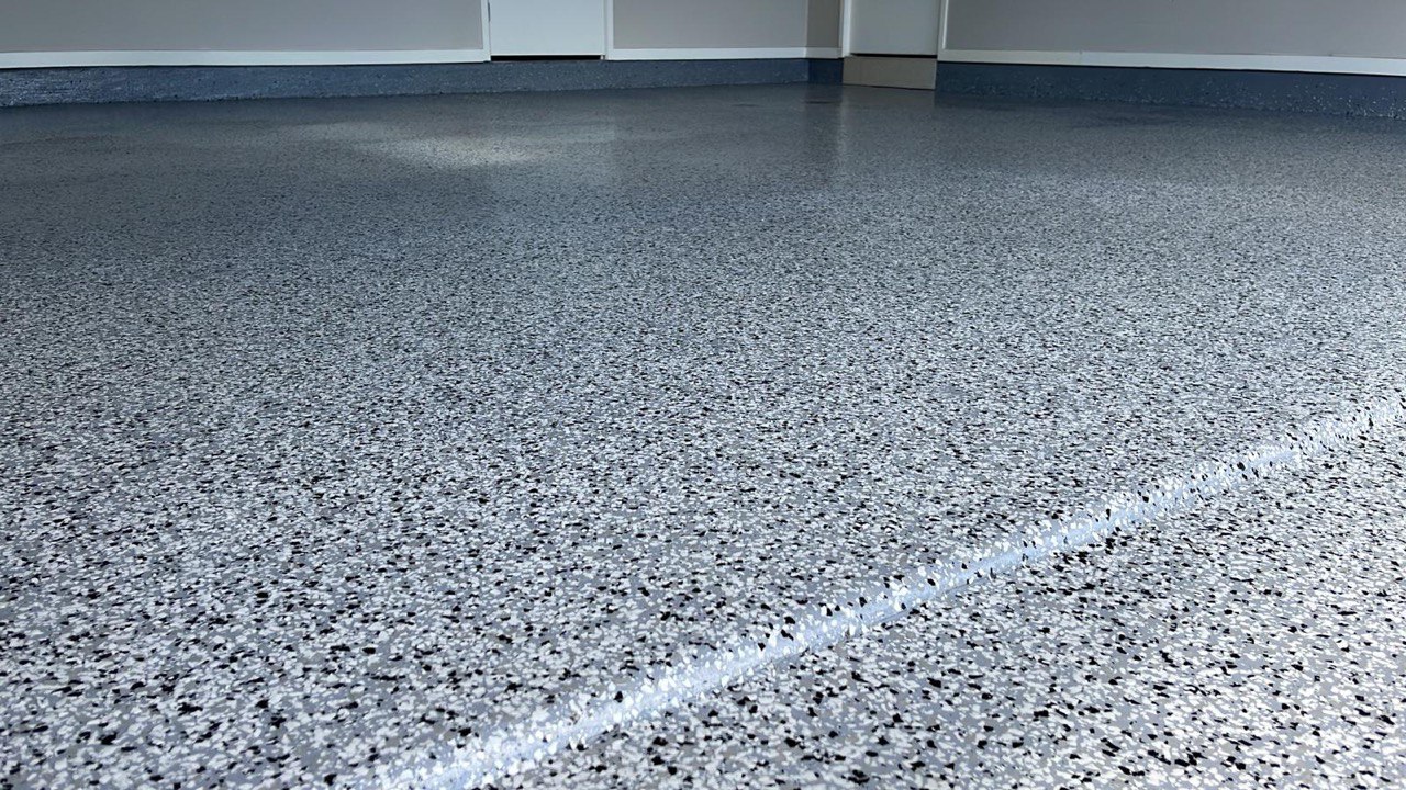 Seamless Flake Epoxy Flooring