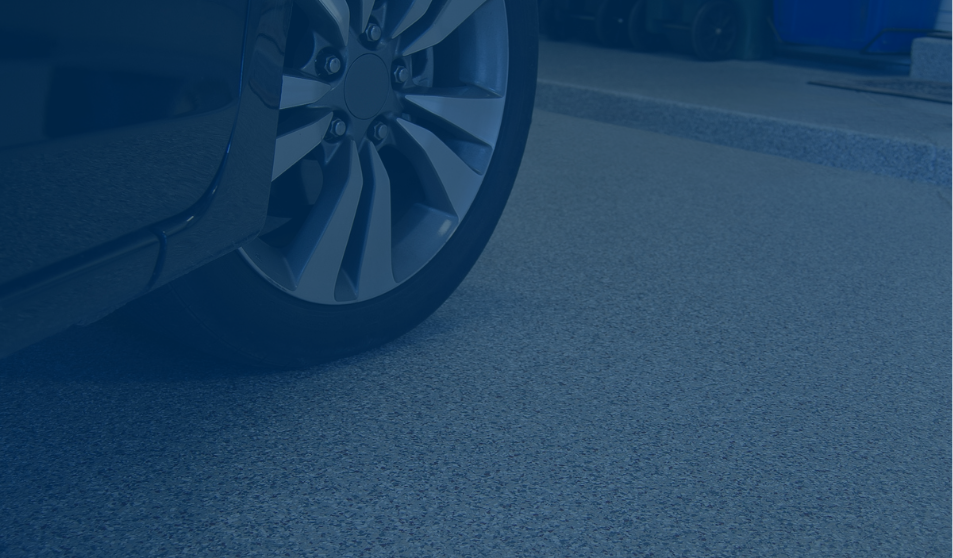 Kellyville Garage epoxy flake flooring