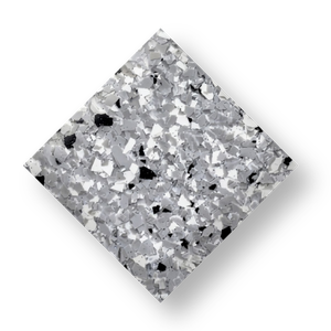 Light Gray Flake Epoxy Flooring Pattern & Material