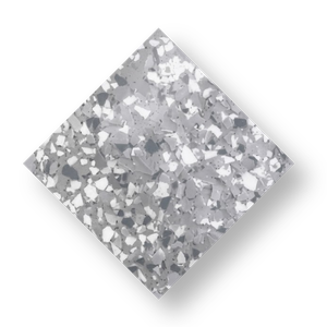 Smoke Coloured Flake Epoxy Flooring Pattern